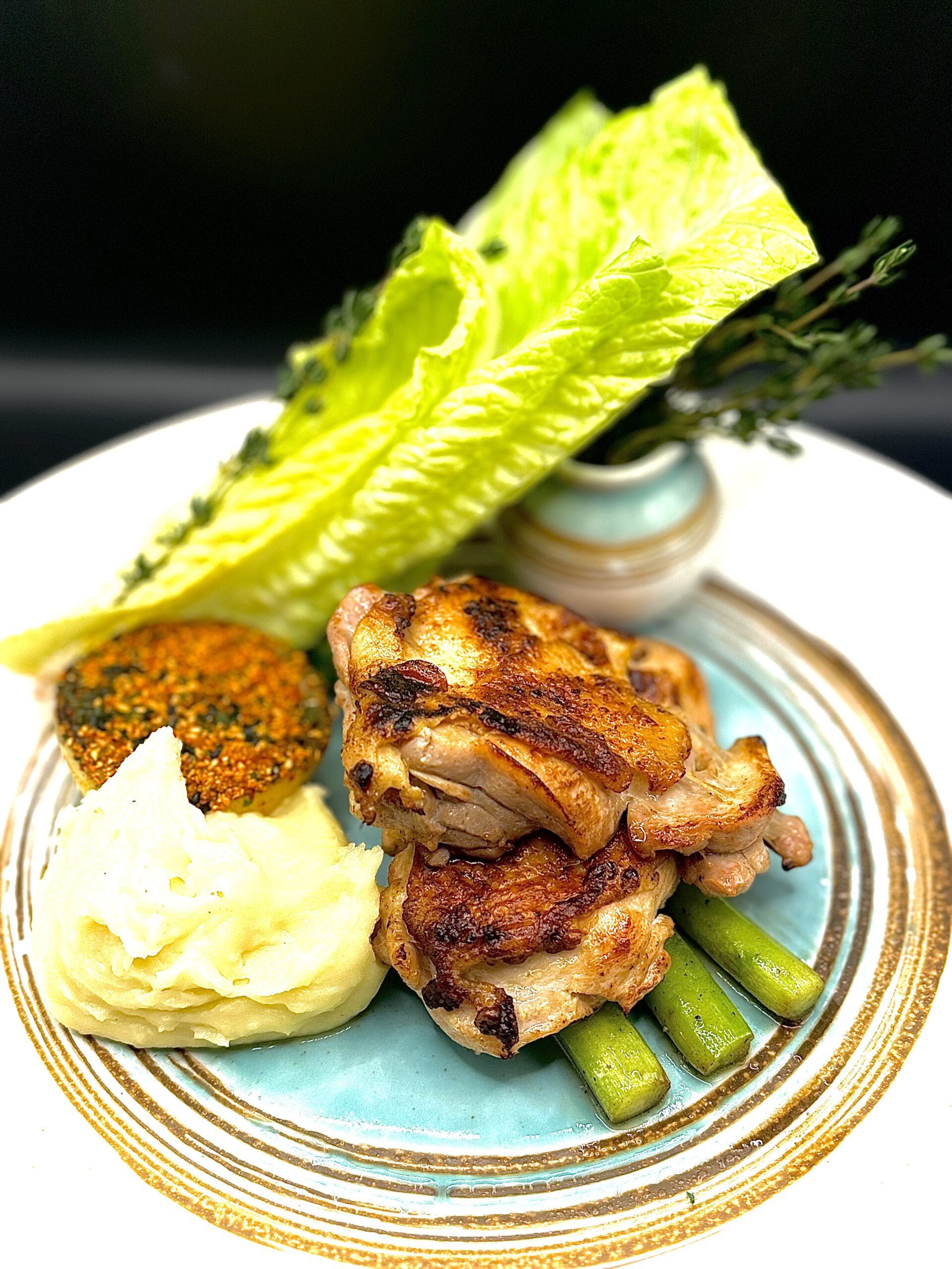 Roasted Organic Half Chicken